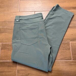 Lululemon ABC Classic-Fit 5 Pocket Pant 32" *Warpstreme Dark Forest Size 38